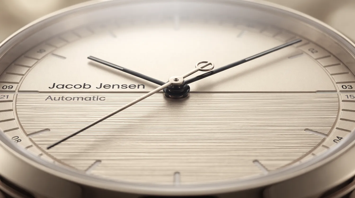 Jacob Jensen Aekvator 1002 horloge champagne