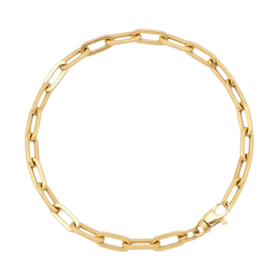 Juwelier Ripassa armband geelgoud klassiek dames