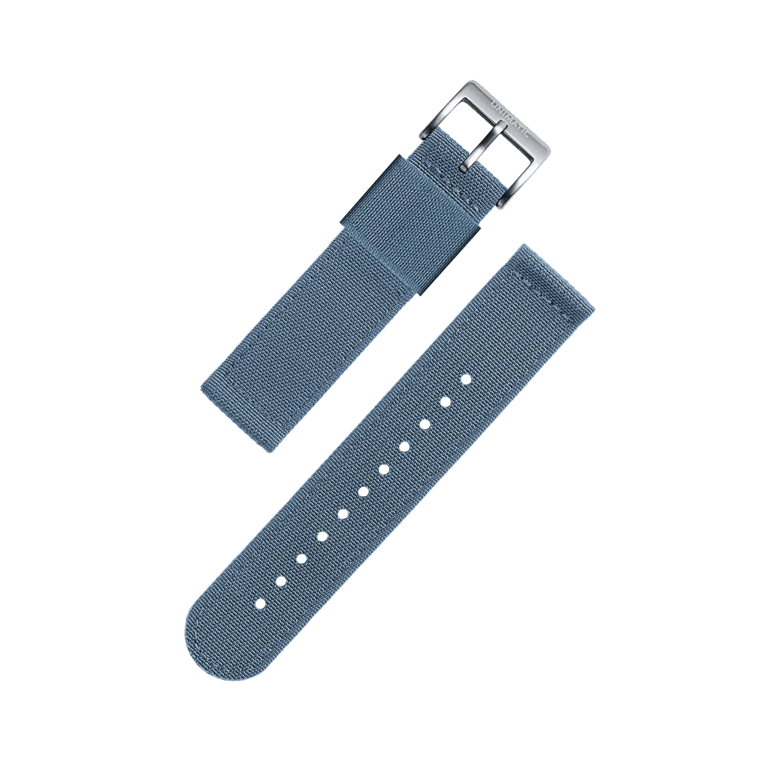 Unimatic Two-Piece Nylon Fabric Strap Set horlogeband 2 stuks