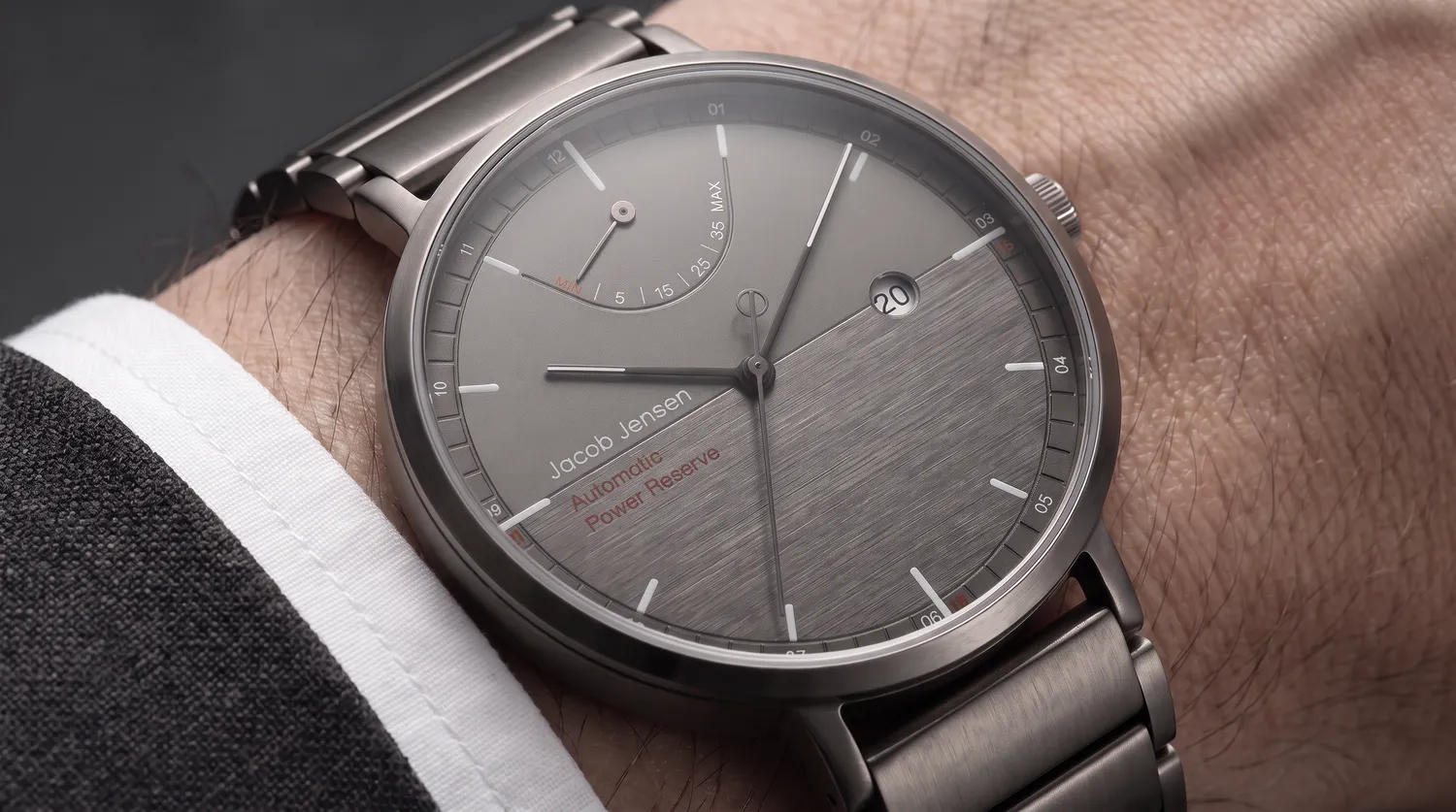 Jacob Jensen Aekvator 1006 horloge grijs reserve