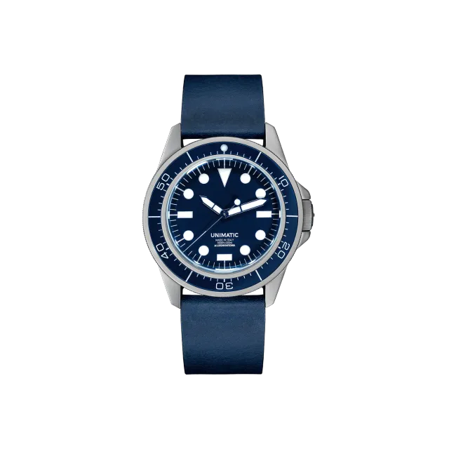 Unimatic Modello Uno U1-DL horloge blauw automaat