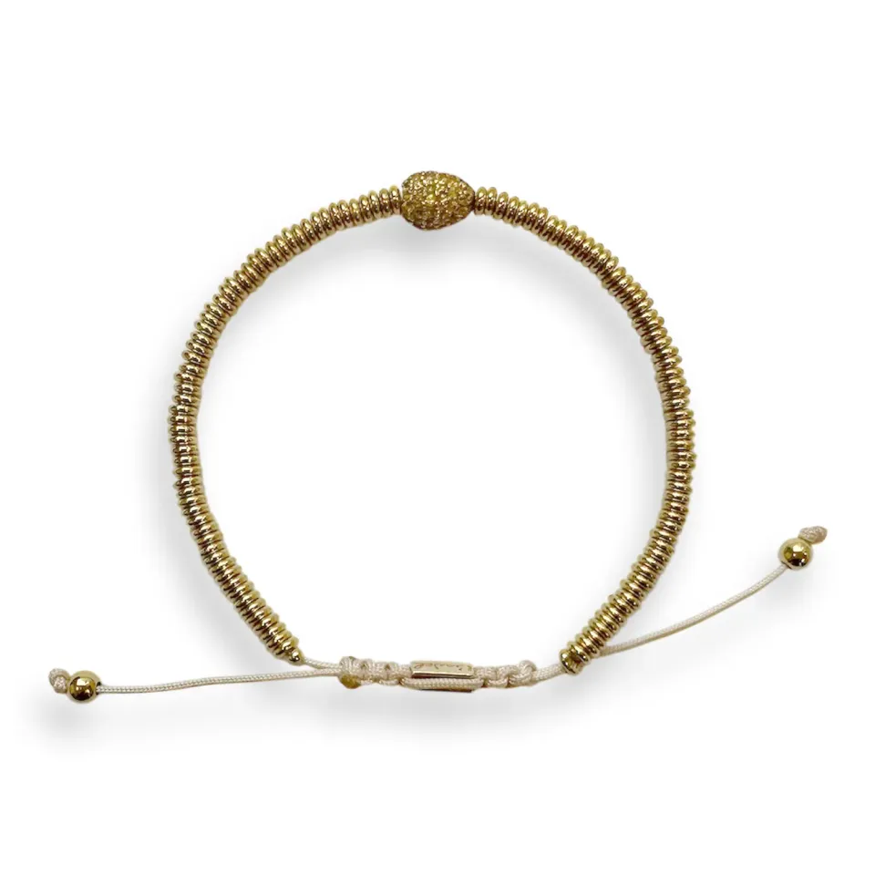 Juwelier Ripassa Geel Gouden Ring met Gele Saffier