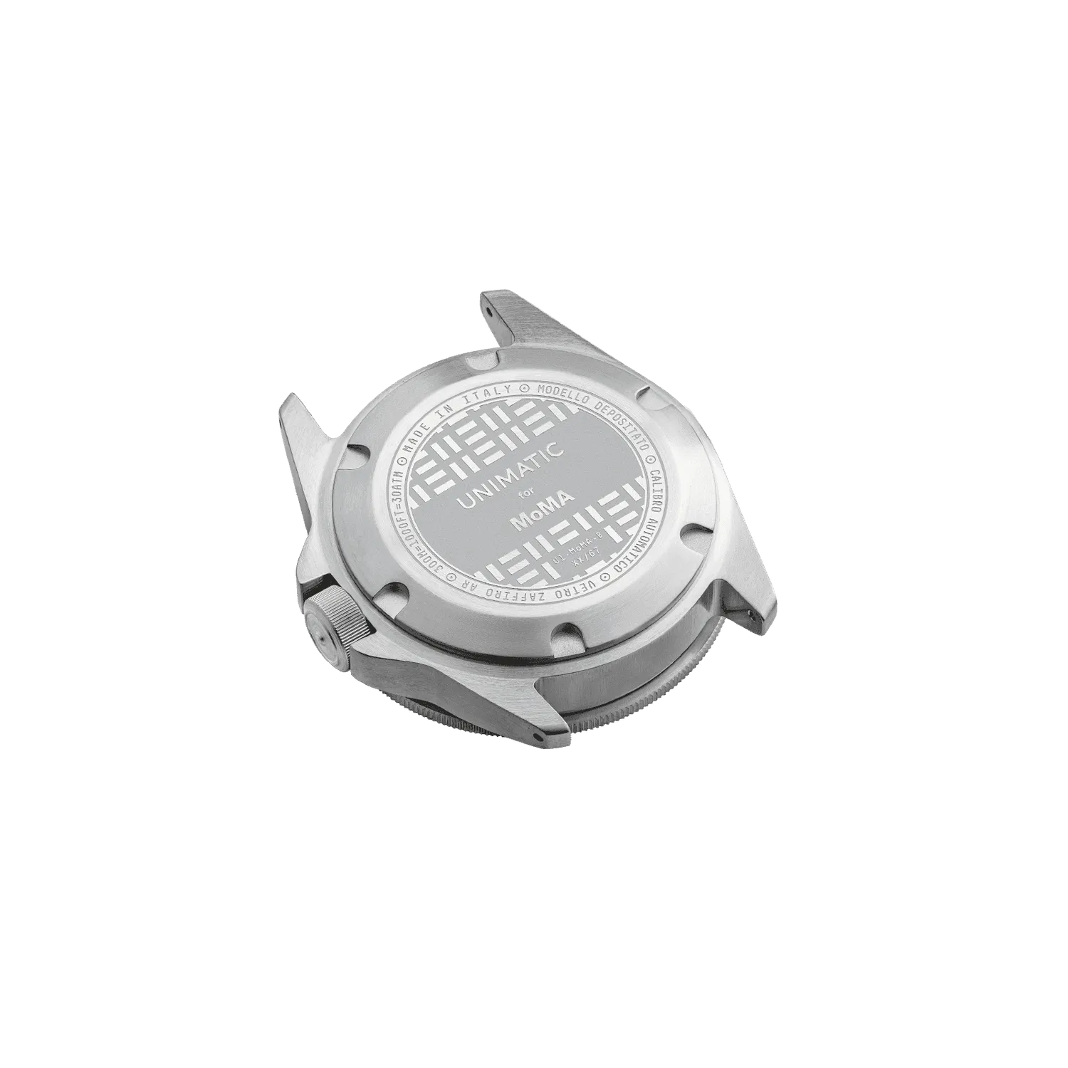 Unimatic Modello Uno U1-MoMA-B duikhorloge blauw automaat