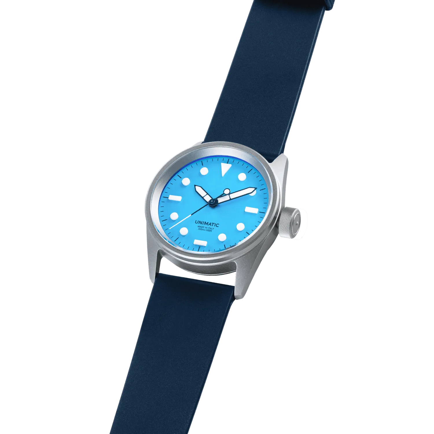 Unimatic Modello Cinque UT5-IPN horloge blauw 36mm