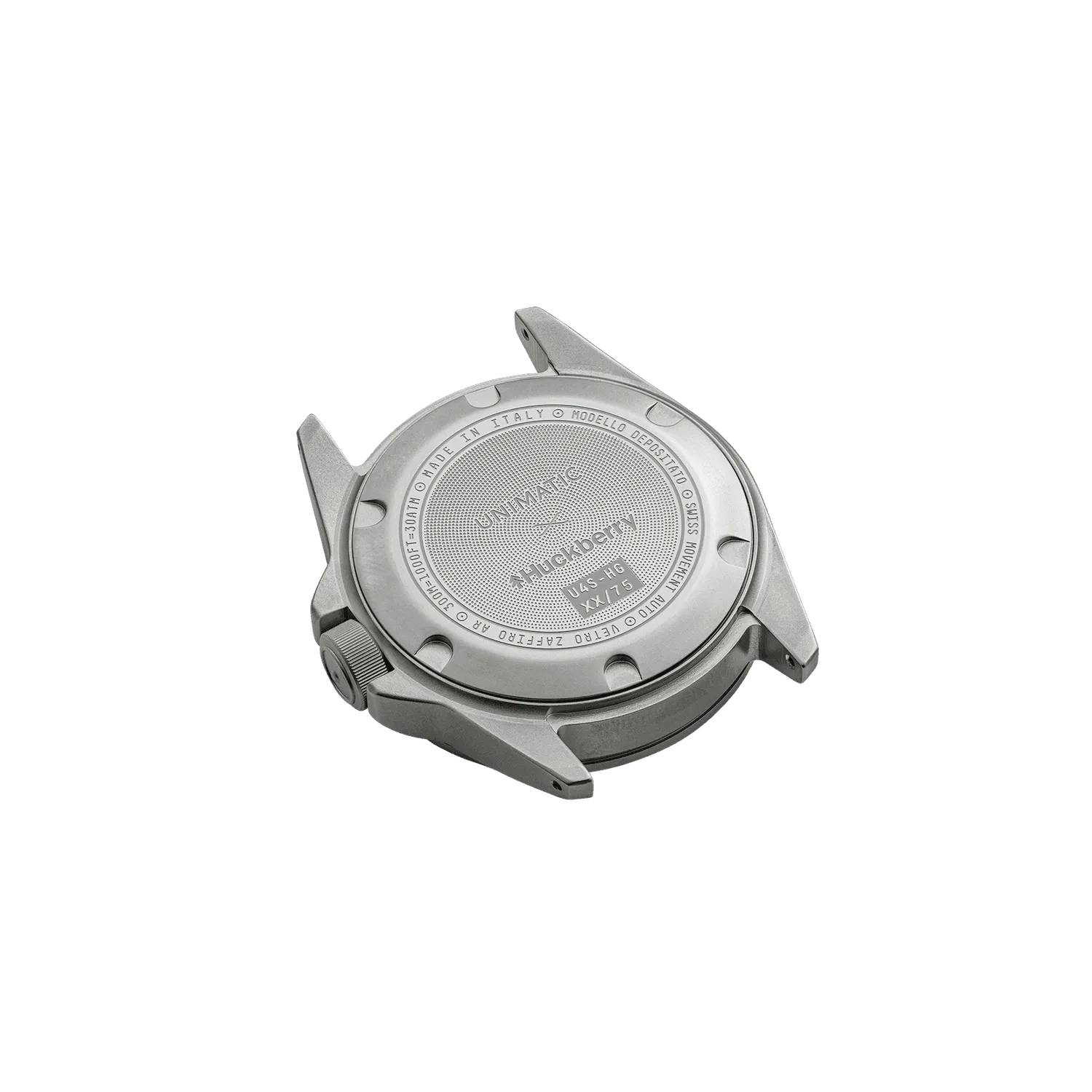 Unimatic Modello Quattro U4S-HG horloge grijs 300m