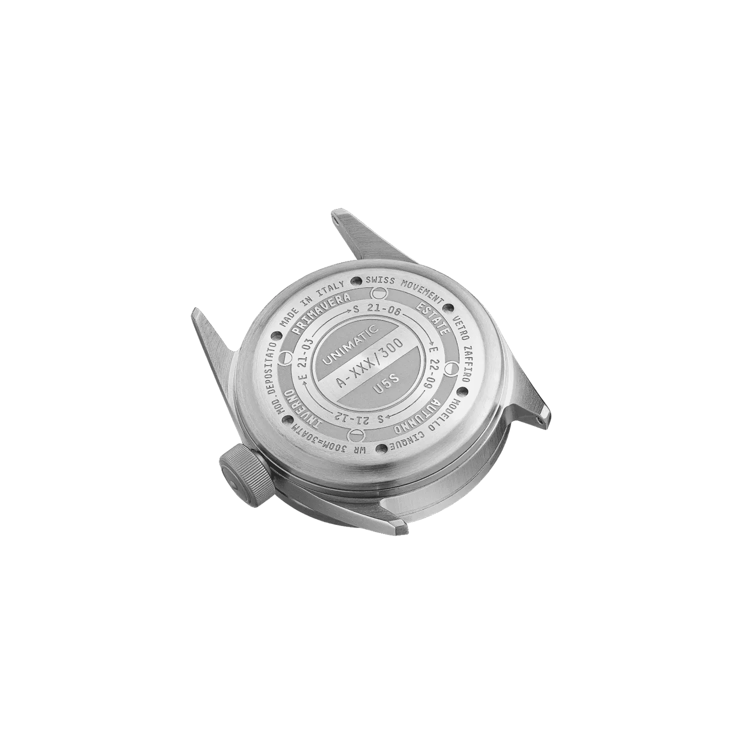 Unimatic Modello Cinque U5S-A Horloge Grijs 300M