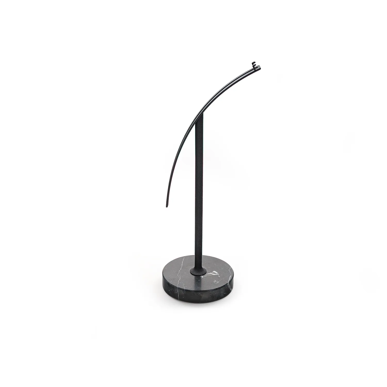 Unimatic Display Ghost horlogestandaard Carrara marmer zwart