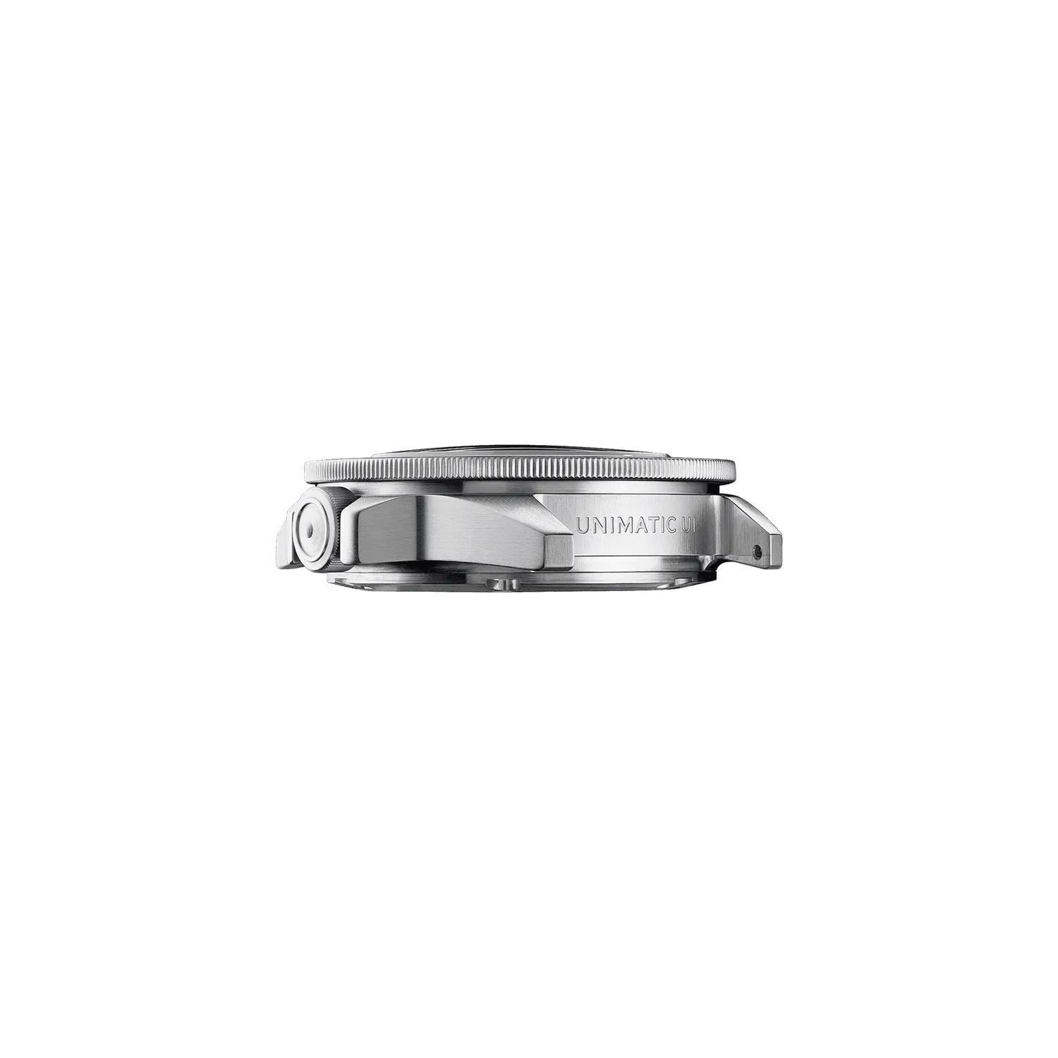 Unimatic Modello Uno U1-SS2 duikhorloge geel leder
