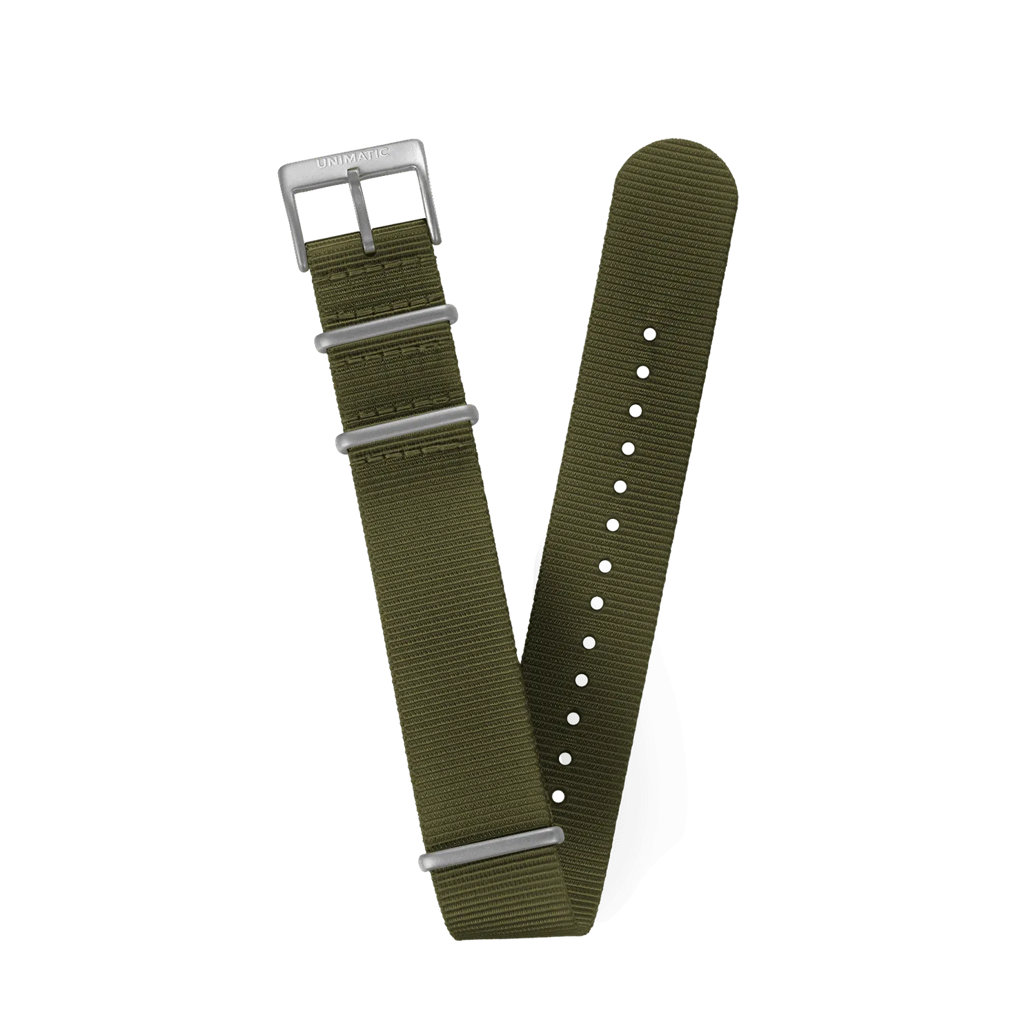 Unimatic Nato nylon horlogeband 22mm oranje ballistic