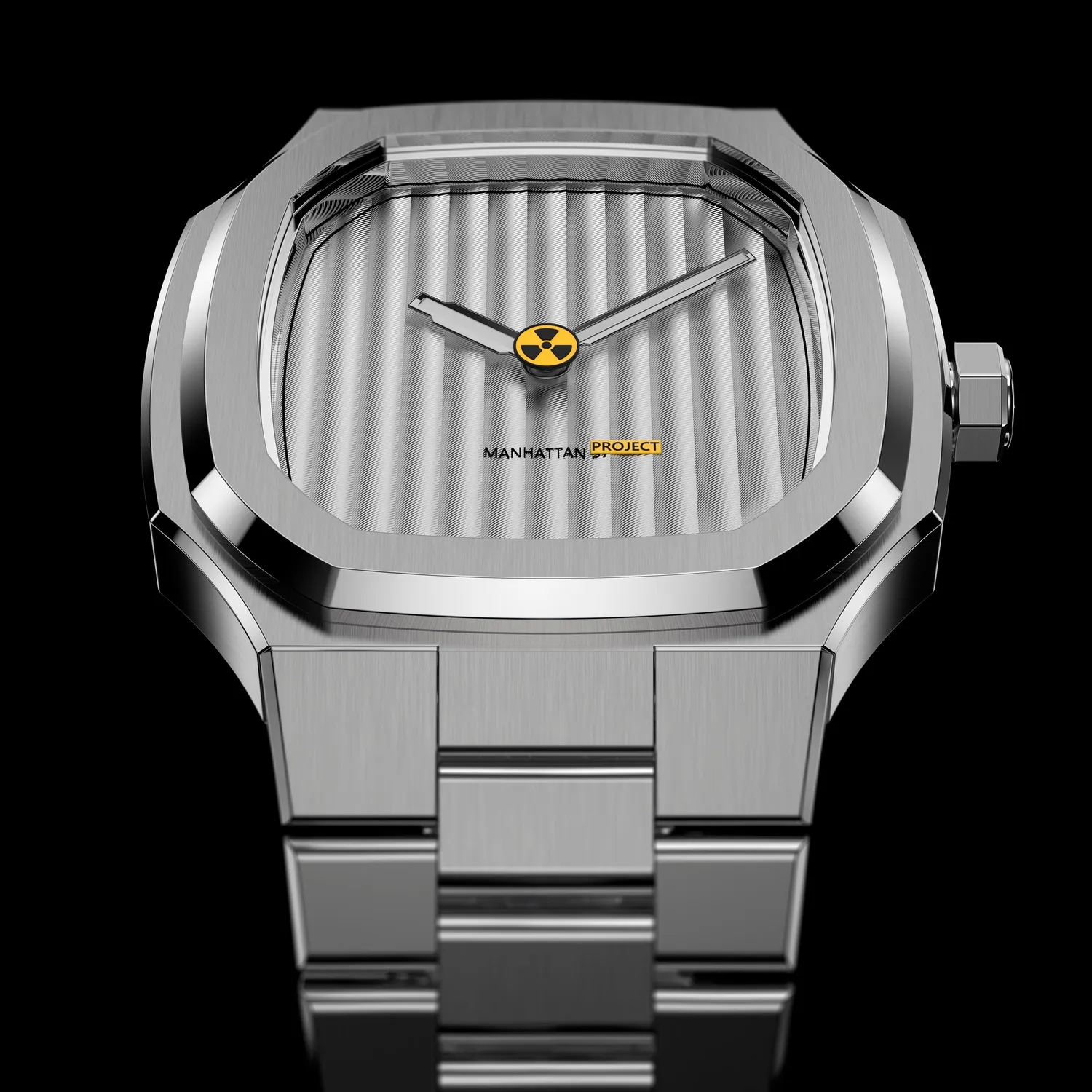 Maen Manhattan 37 MSS.02 horloge staal