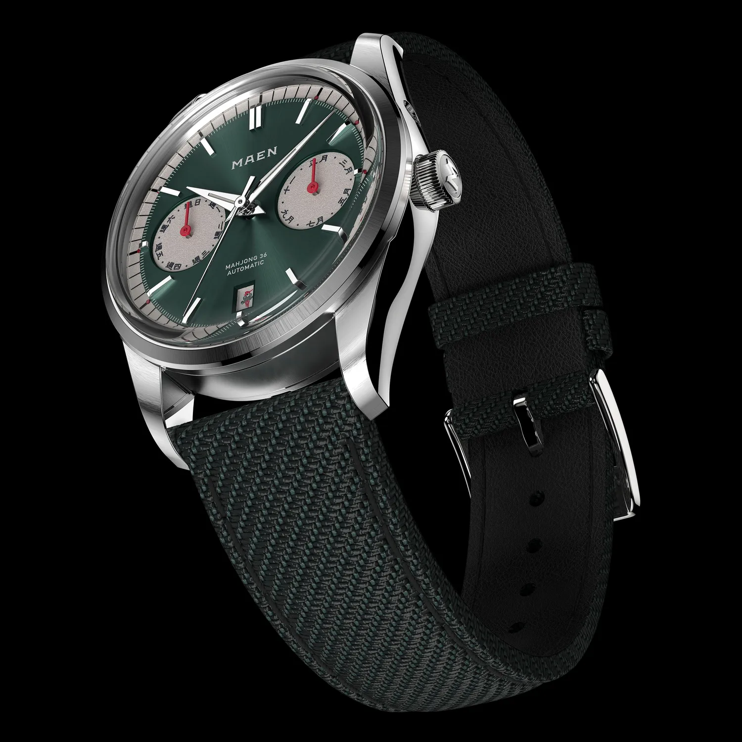 Maen Mahjong MHV.03 horloge 36mm elegant