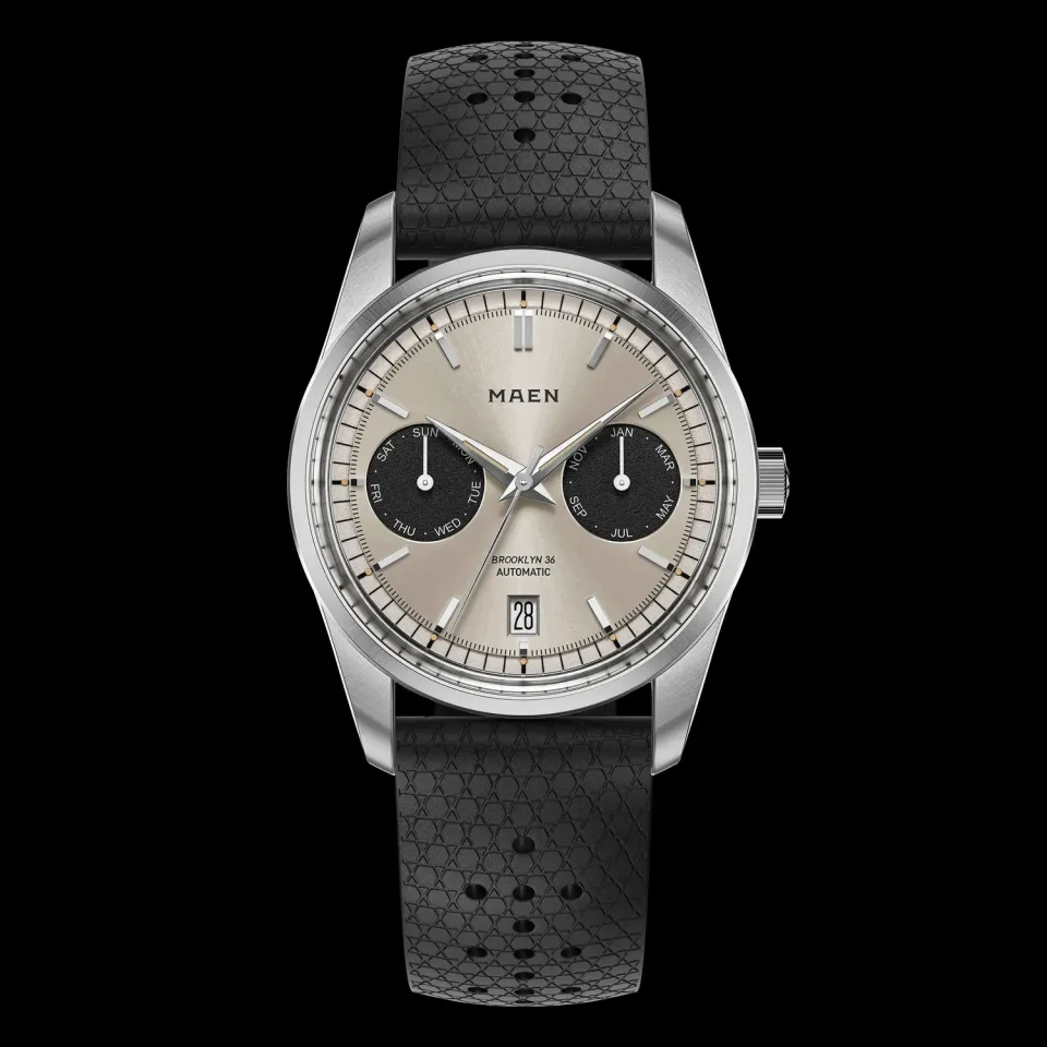 Maen Brooklyn 36 M5.1.2 horloge staal dagelijks