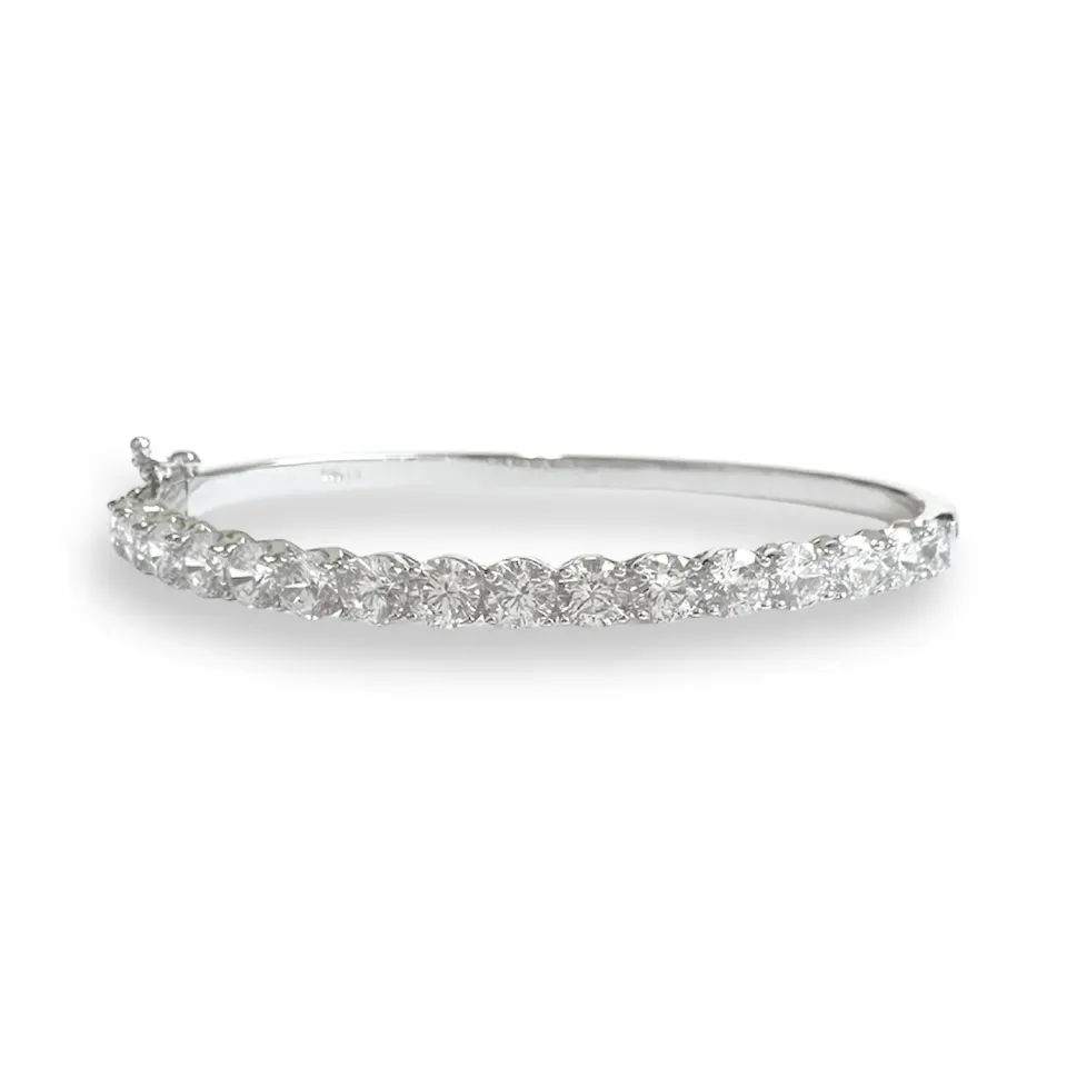 Juwelier Ripassa slavenarmband zirkonia zilver