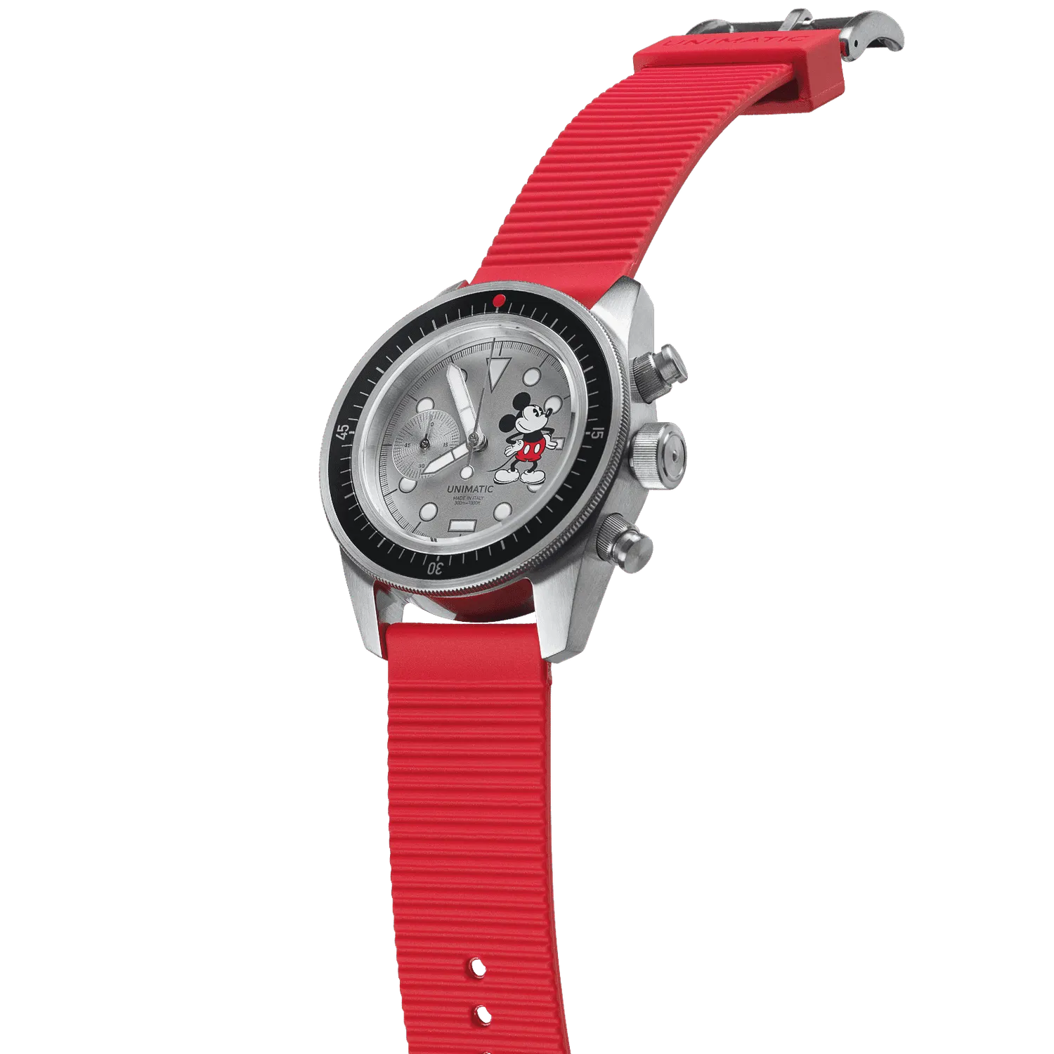 Unimatic Modello Tre U3-HS horloge zilver 40mm