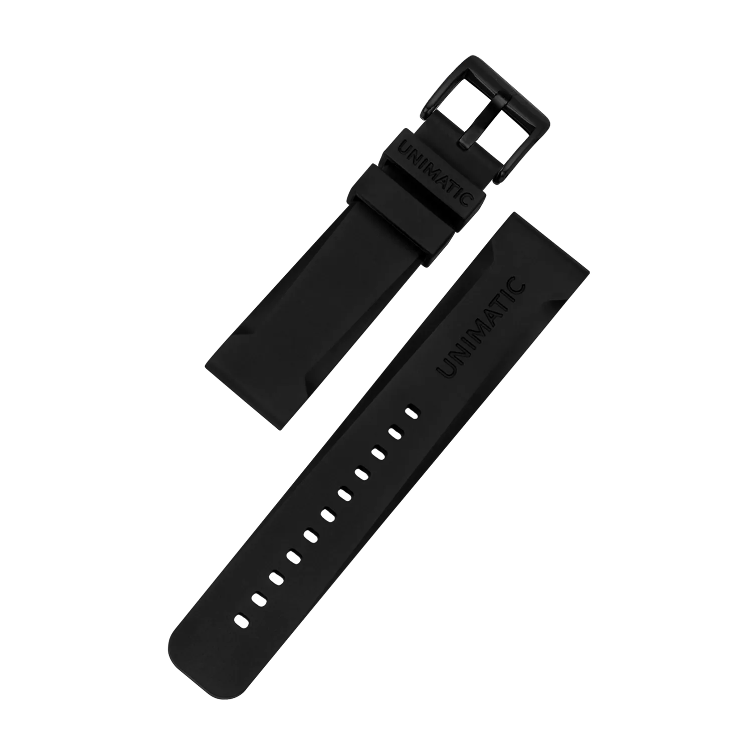 Unimatic Modello Uno U1-DN duikhorloge zwart DLC datum