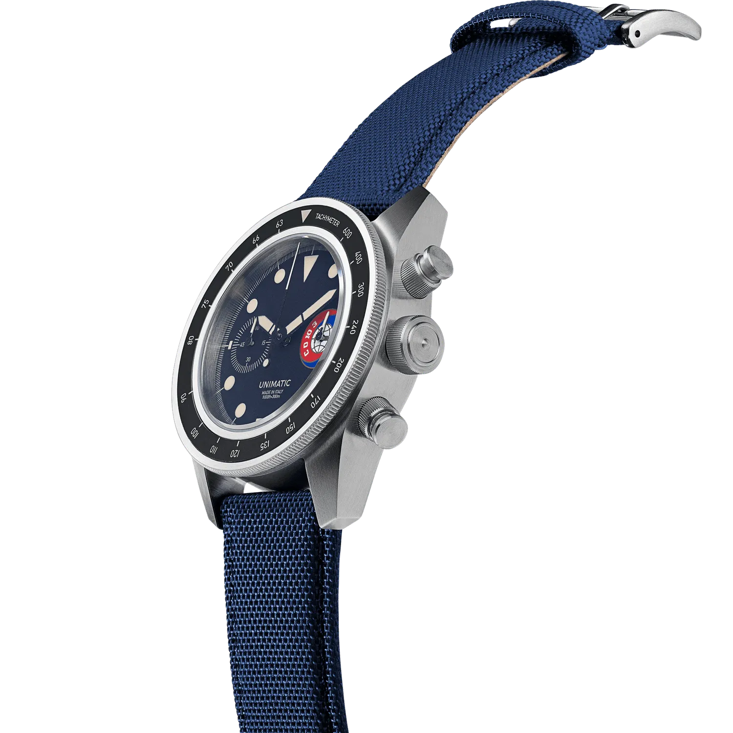 Unimatic Modello Tre U3-AS horloge zwart 40mm