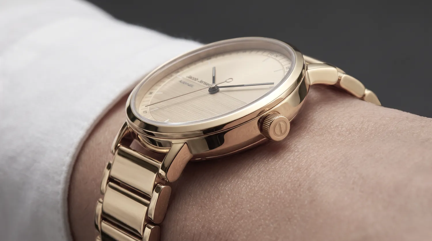 Jacob Jensen Aekvator 1002 horloge champagne