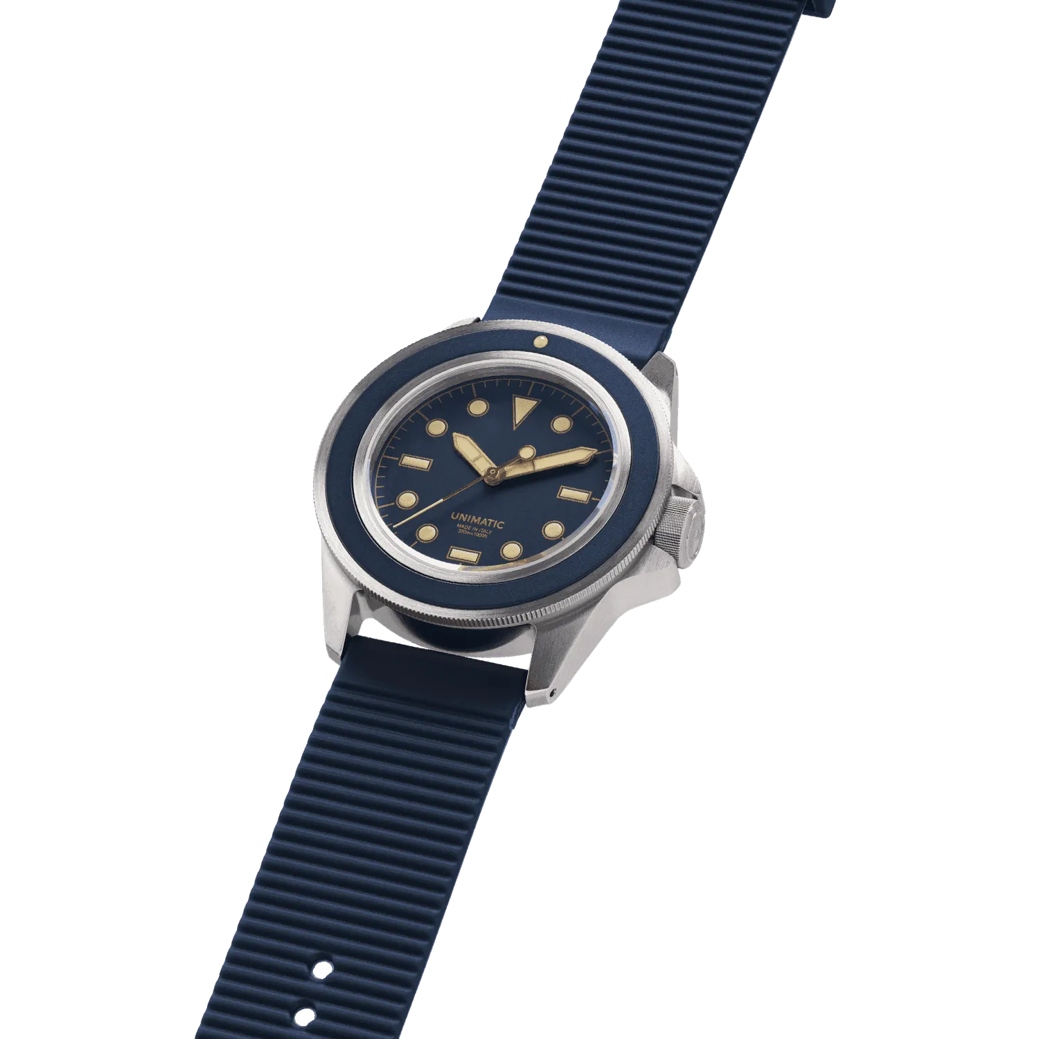 Unimatic Modello Uno U1S-8N duikhorloge navy automaat
