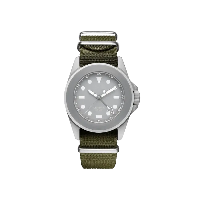 Unimatic Modello Quattro U4-GMT-AEG GMT horloge 40mm