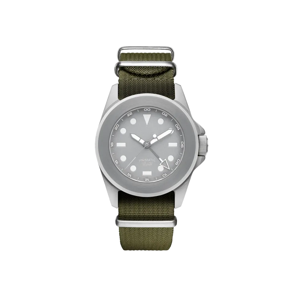 Unimatic Modello Quattro U4-GMT-AEG GMT horloge 40mm