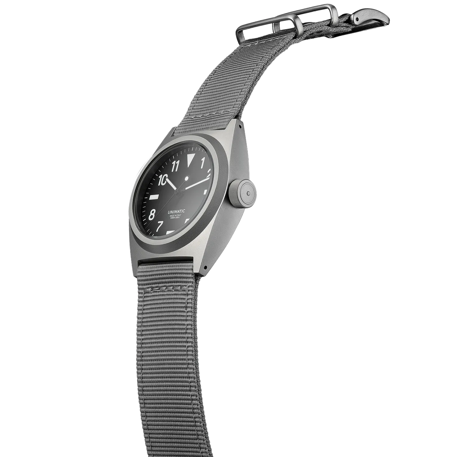 Unimatic Modello Due U2-B horloge 38,5mm zwart