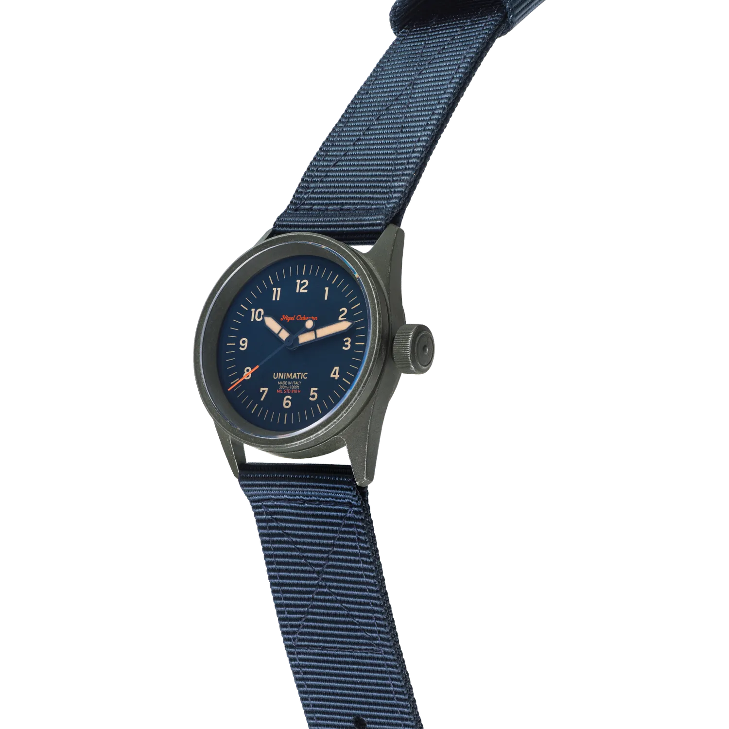 Unimatic Modello Cinque UT5-TANC-A horloge blauw
