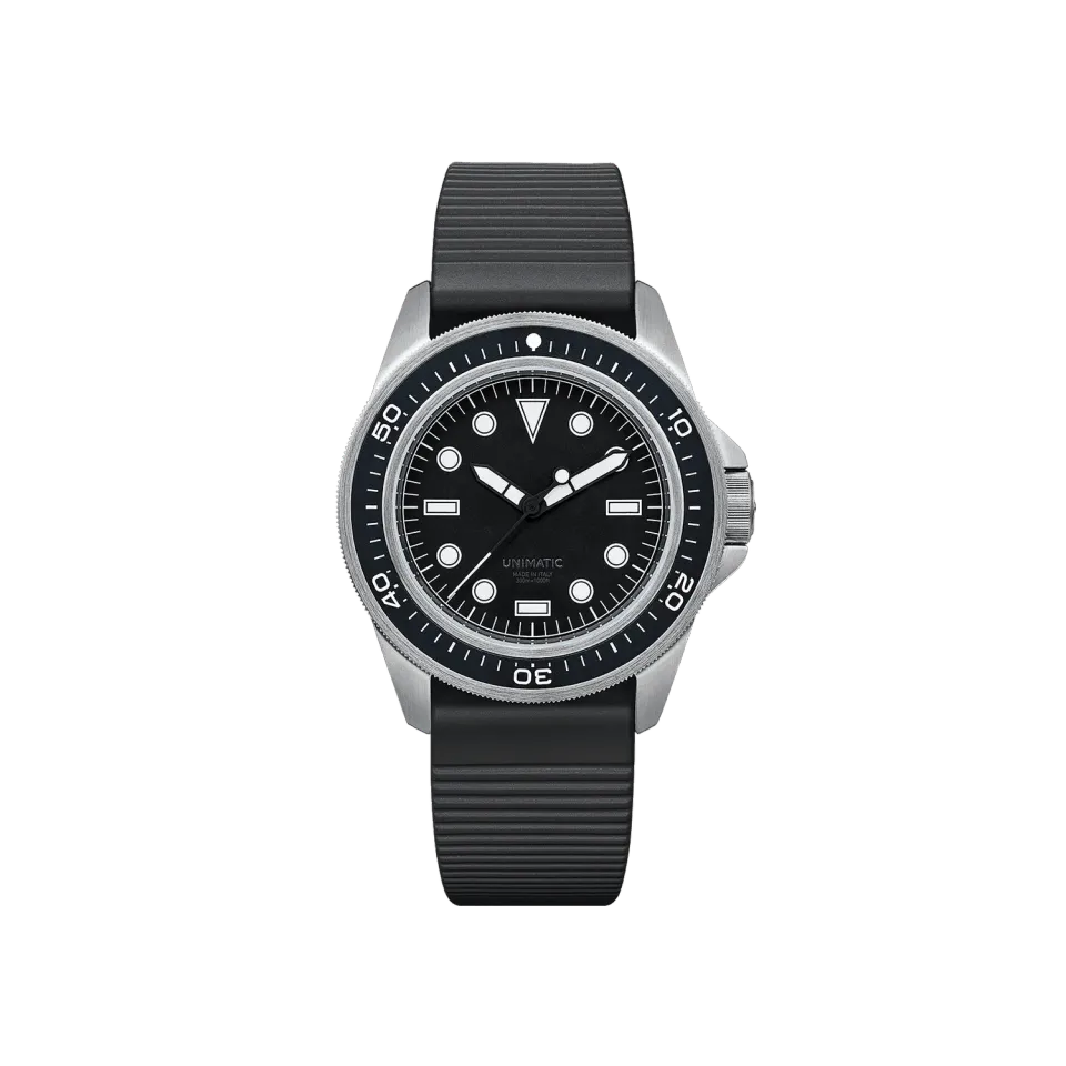 Unimatic Modello Uno U1S-PD3 duikhorloge 40mm zwart