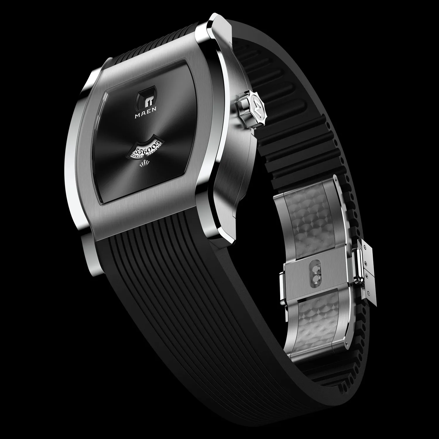 Maen Grand Tonneau MNL.01 horloge jump hour