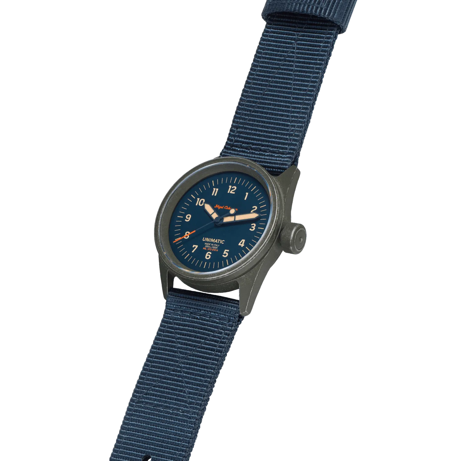 Unimatic Modello Cinque UT5-TANC-A horloge blauw