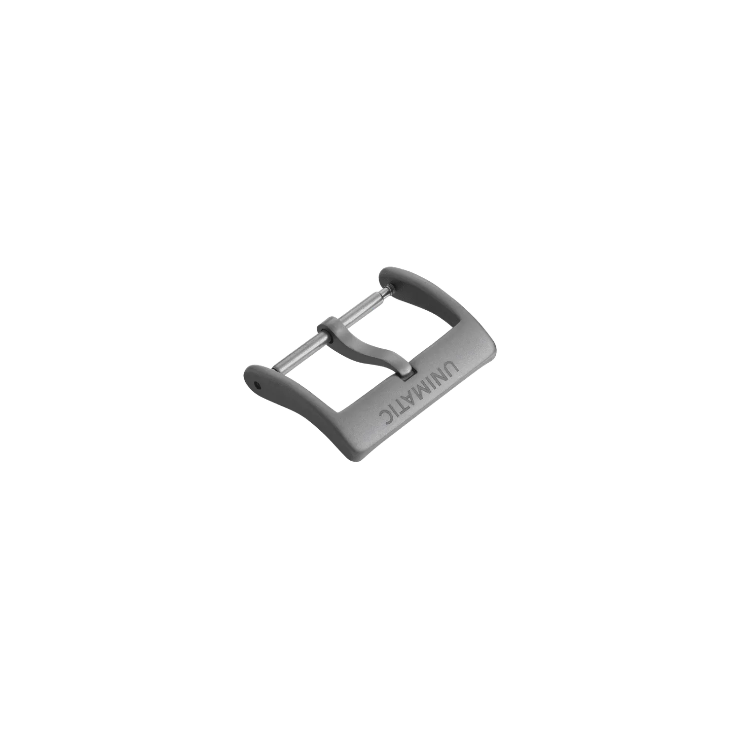 Unimatic Buckle horlogegesp 22mm staal geborsteld