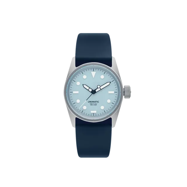 Unimatic Modello Cinque UT5-IPP toolwatch 36mm blauw