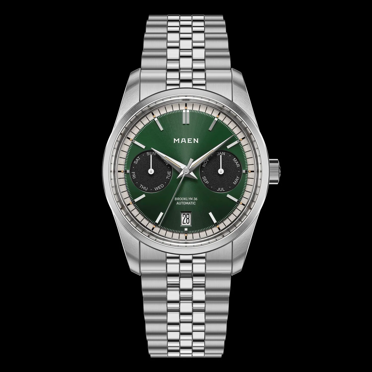 Maen Brooklyn 36 M5.1.5 horloge dagelijks