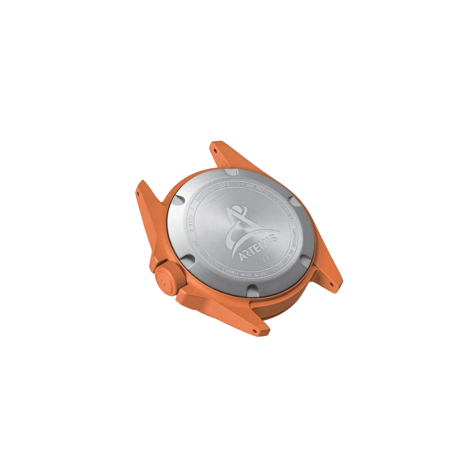 Unimatic Modello Quattro UT4-SPT horloge oranje 40mm