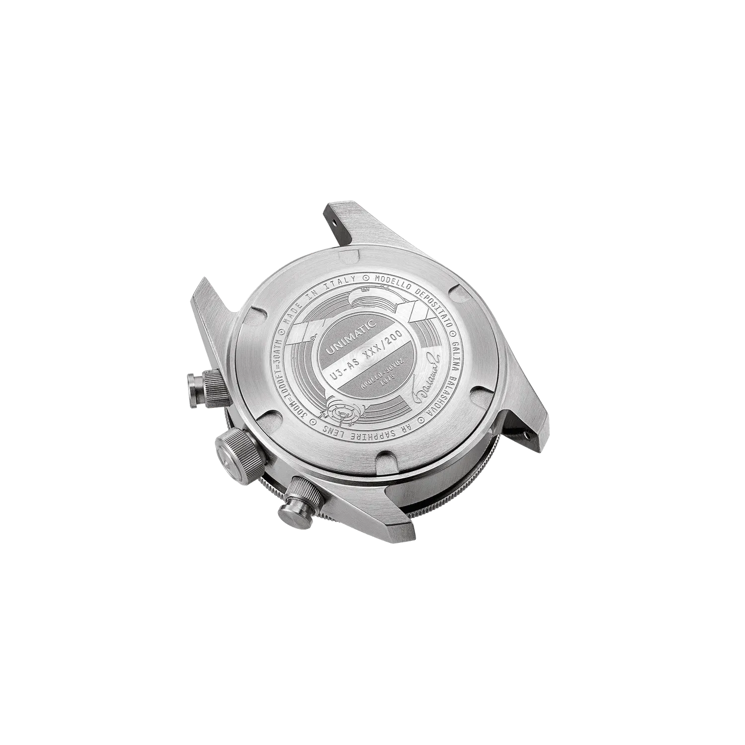 Unimatic Modello Tre U3-AS horloge zwart 40mm