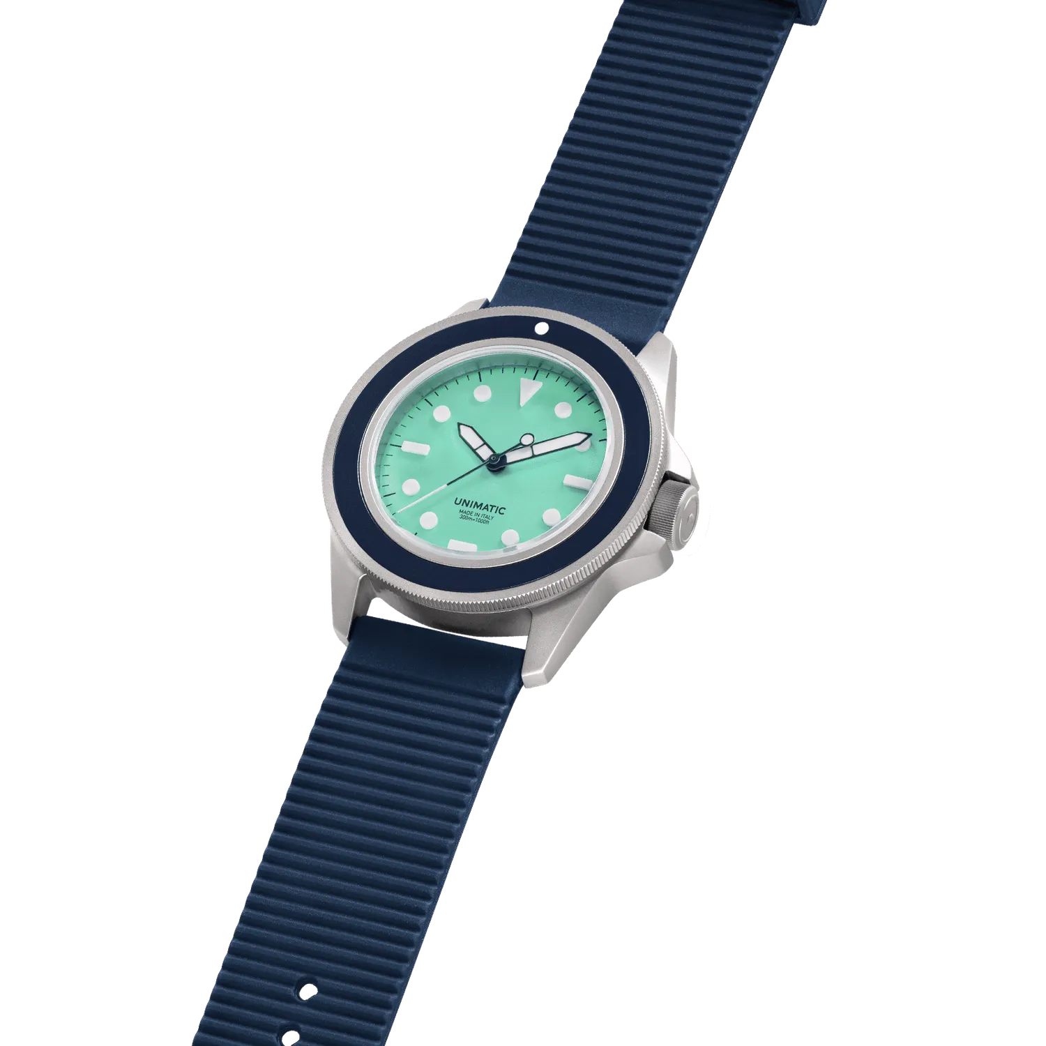 Unimatic Modello Uno UT1-IPT duikhorloge blauw 41,5mm 300m