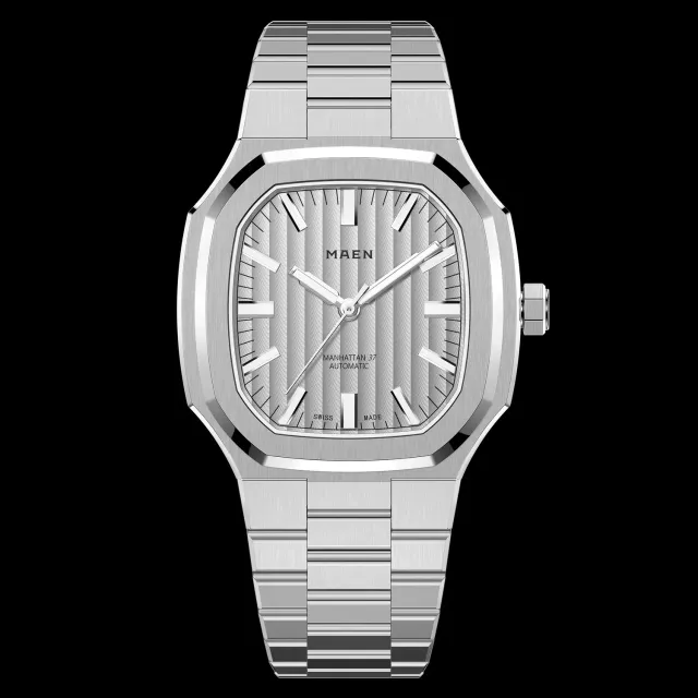 Maen Manhattan 37 M2.1.6 horloge automaat staal