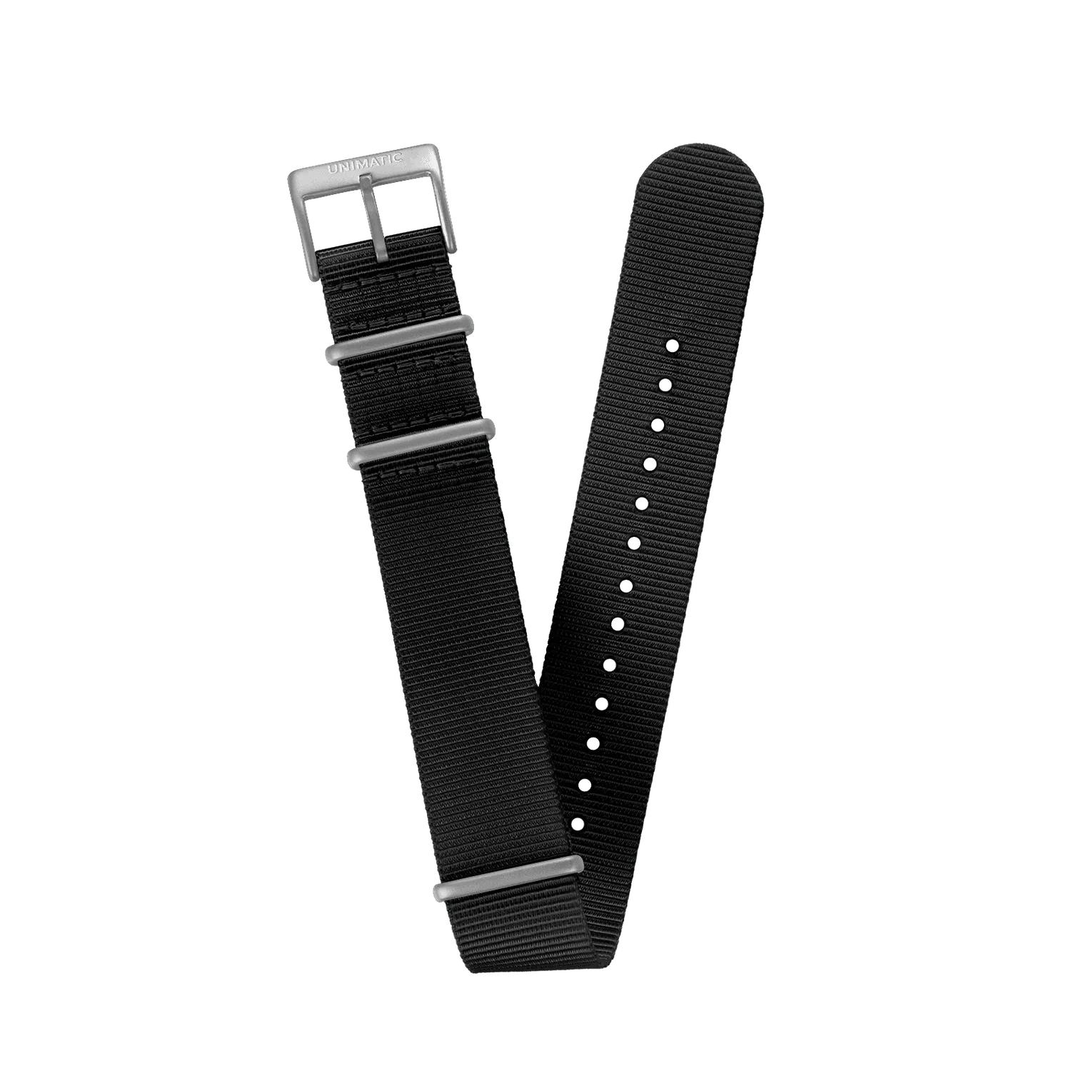 Unimatic Nato nylon horlogeband 22mm oranje ballistic