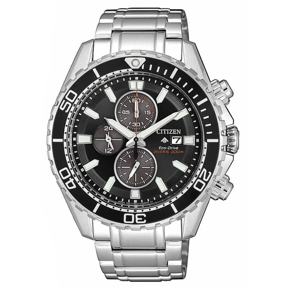 Juwelier Ripassa CA0711-80H horloge staal zwart quartz
