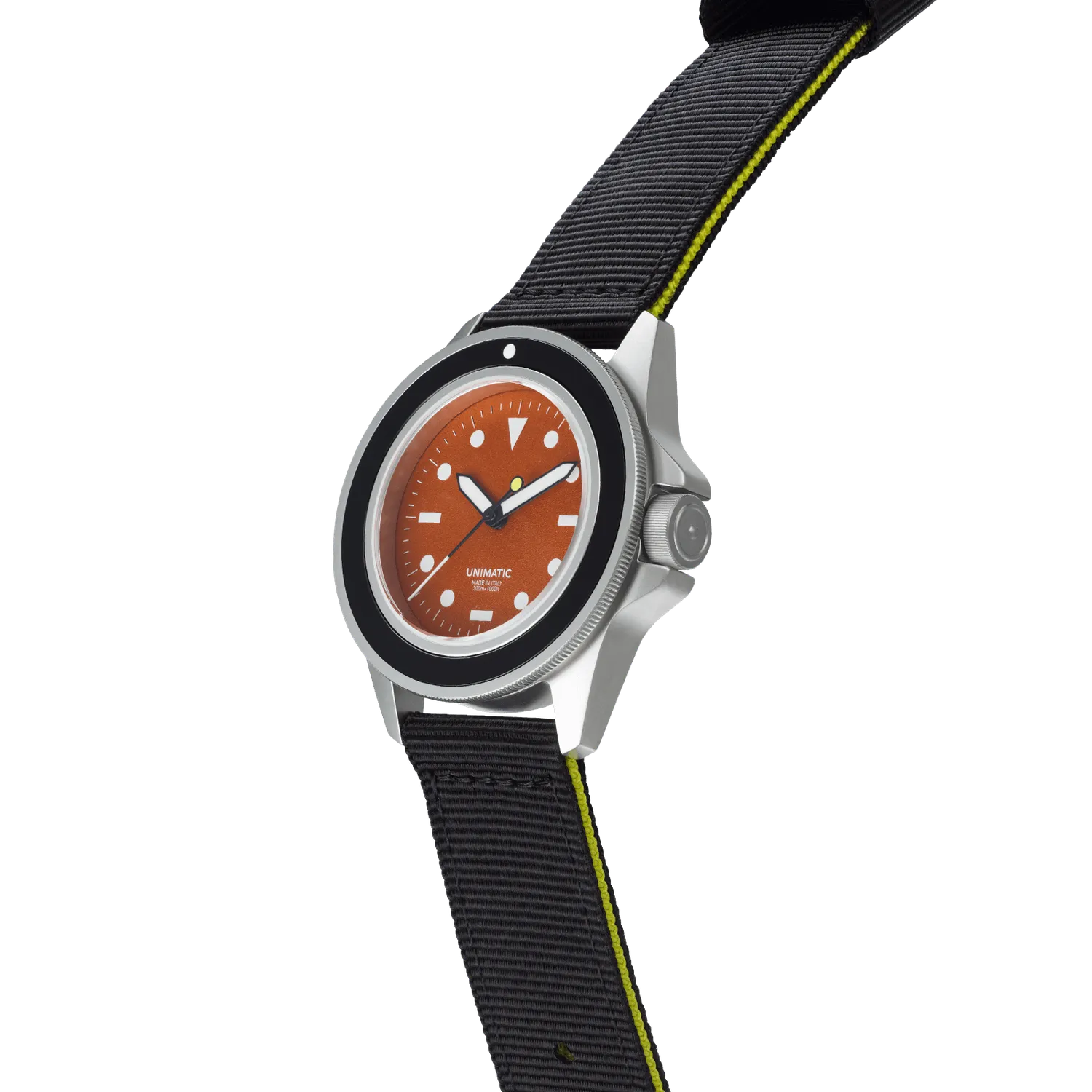 Unimatic Modello Uno U1-TSP duikhorloge rood 41,5mm