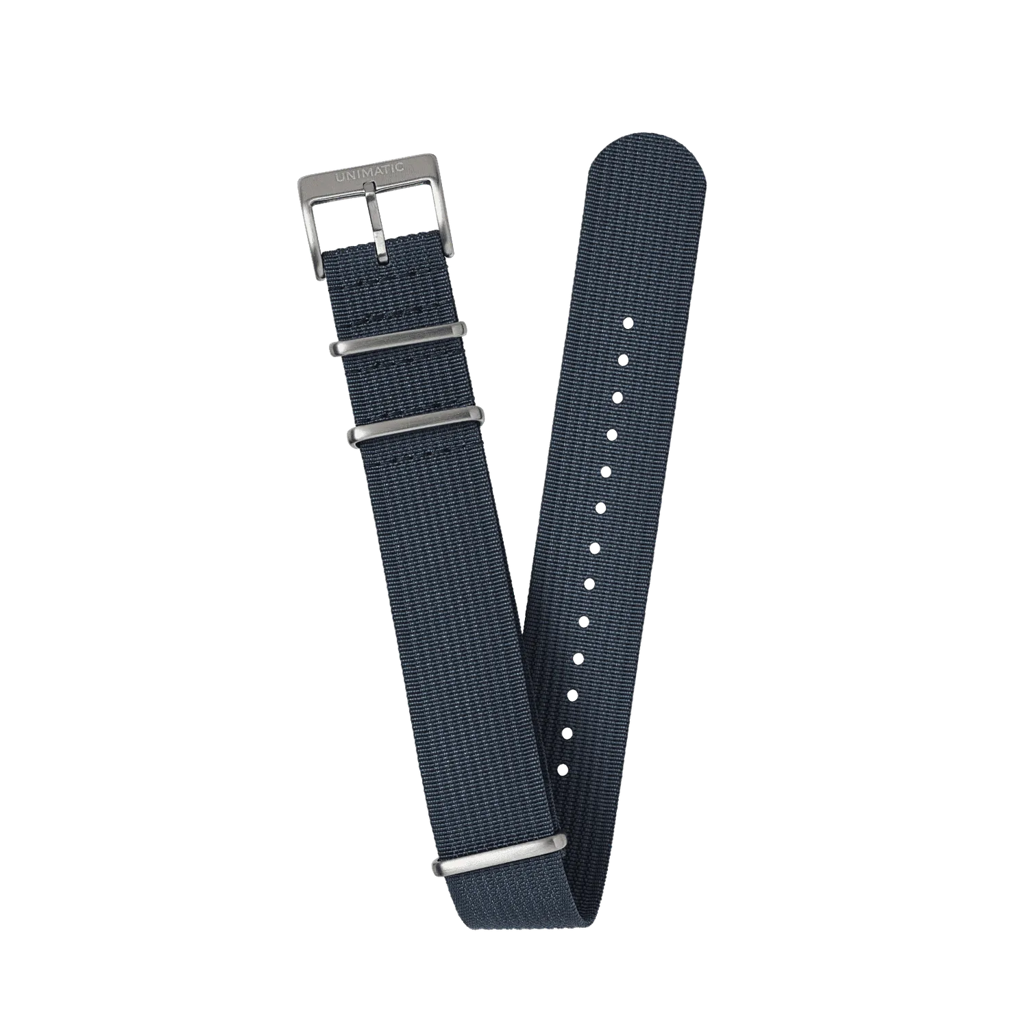 Unimatic Seatbelt NATO horlogeband 22mm nylon livid