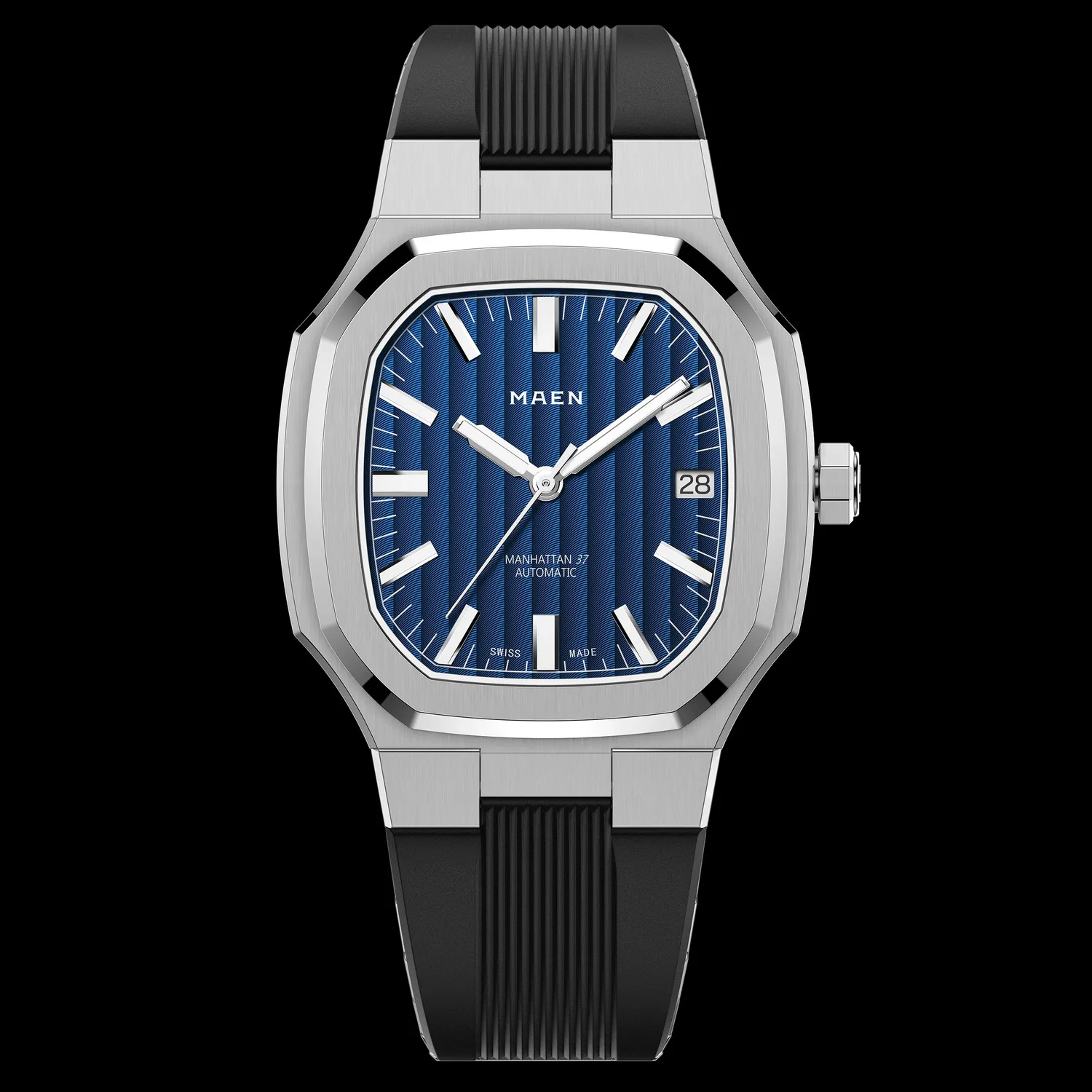 Maen Manhattan 37 M2.1.1 horloge staal automaat