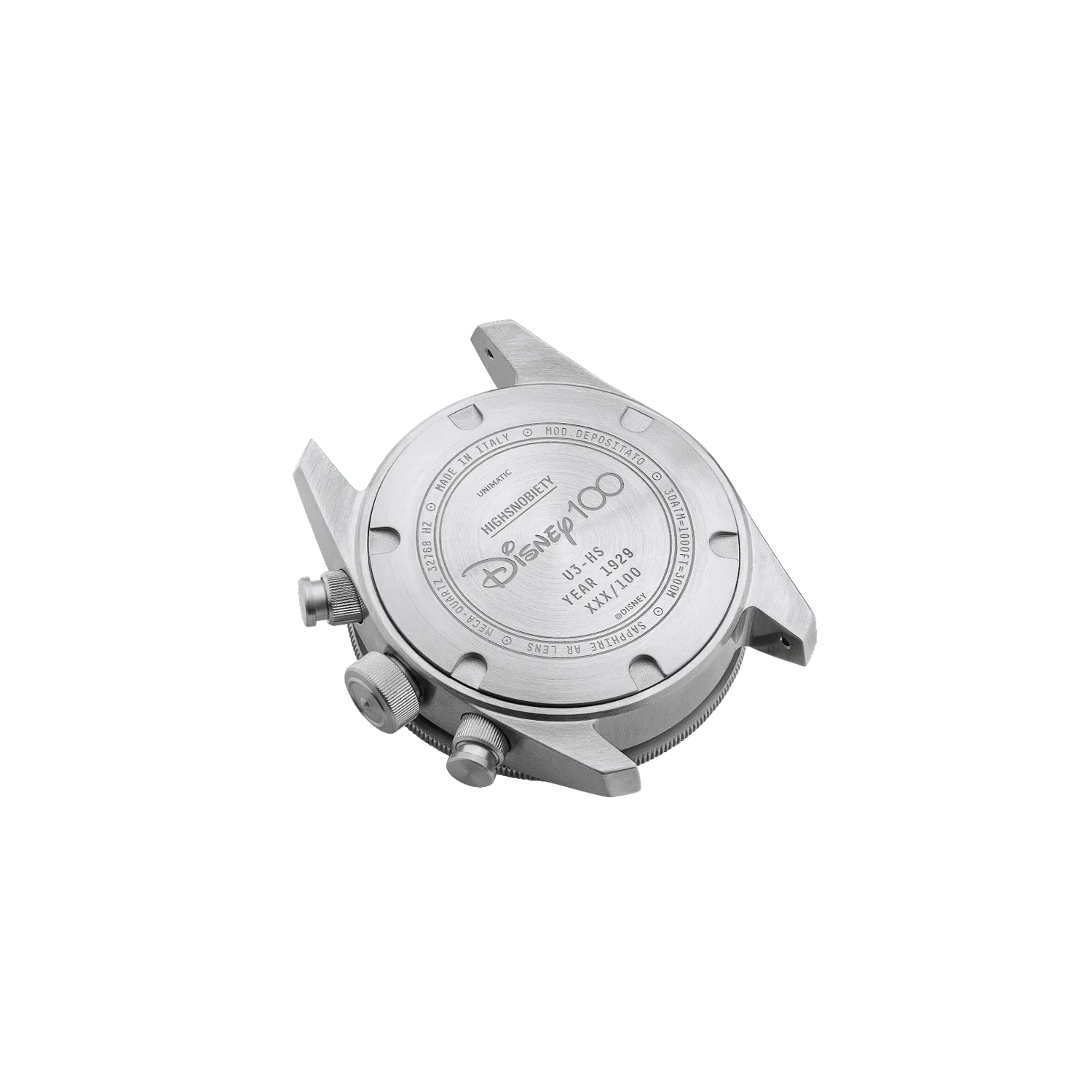 Unimatic Modello Tre U3-HS horloge zilver 40mm