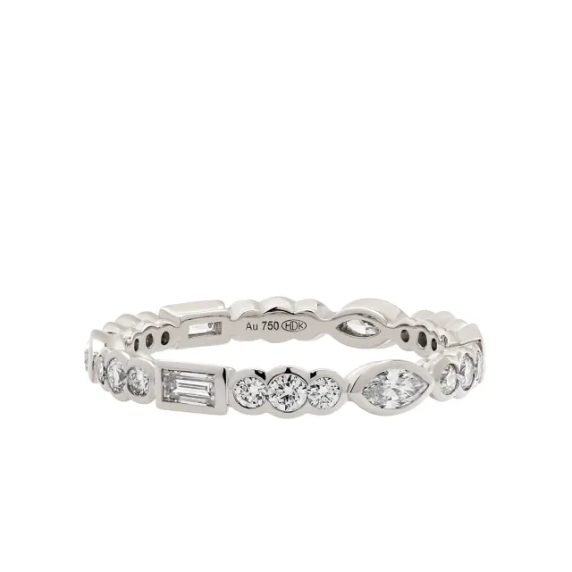 Juwelier Ripassa witgouden ring diamanten damesring