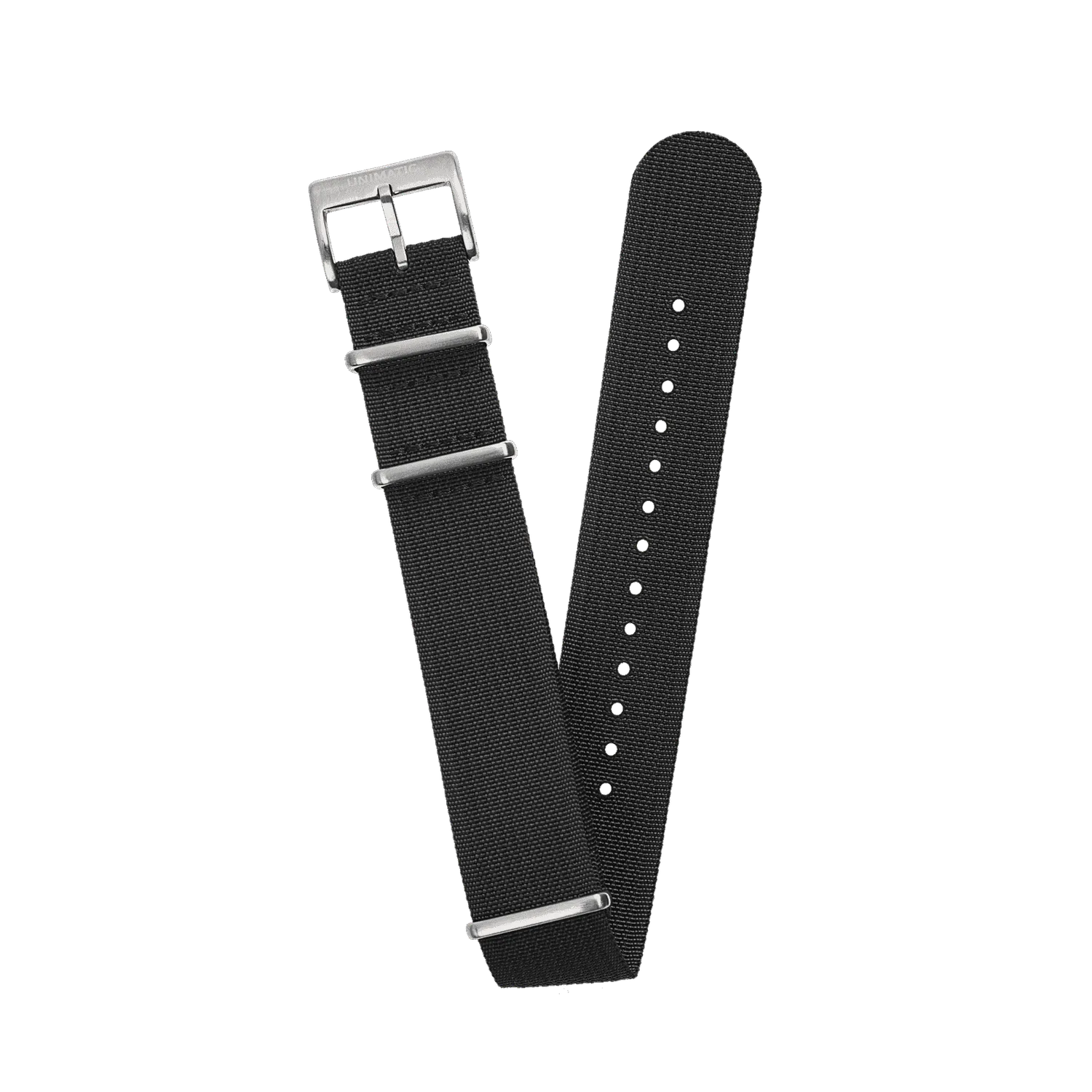 Unimatic Seatbelt NATO horlogeband 22mm nylon livid
