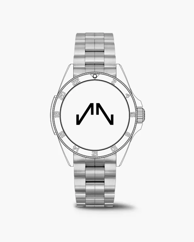 Norqain Neverest GMT 41mm horlogeband staal