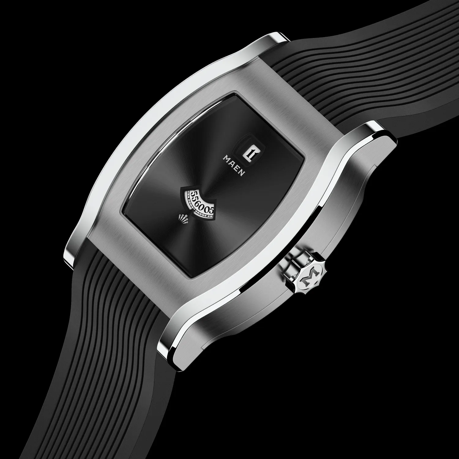 Maen Grand Tonneau MNL.01 horloge jump hour