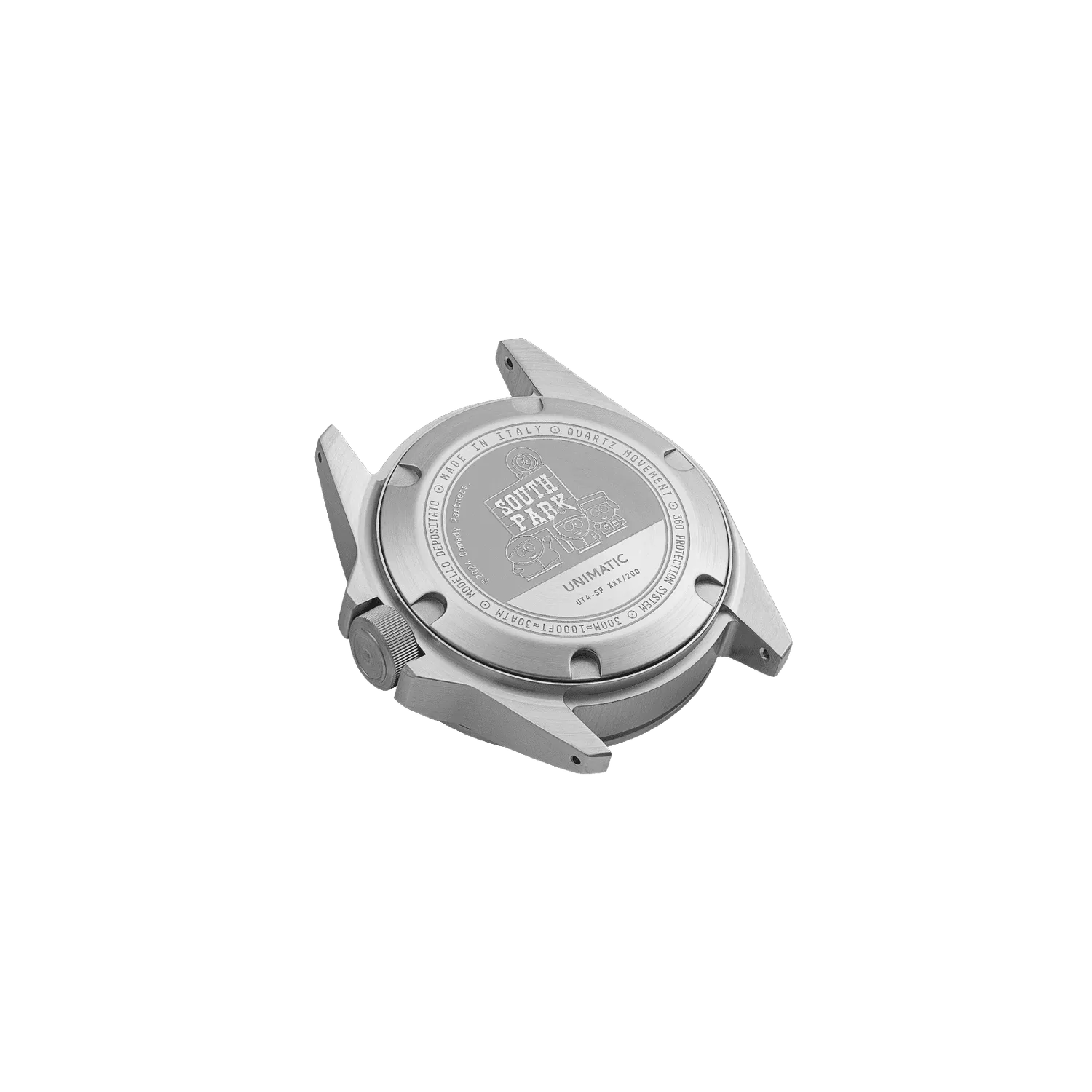 Unimatic Modello Quattro UT4-SP horloge zwart South Park