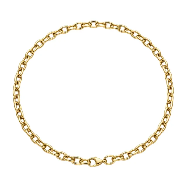 Juwelier Ripassa geelgouden schakelarmband