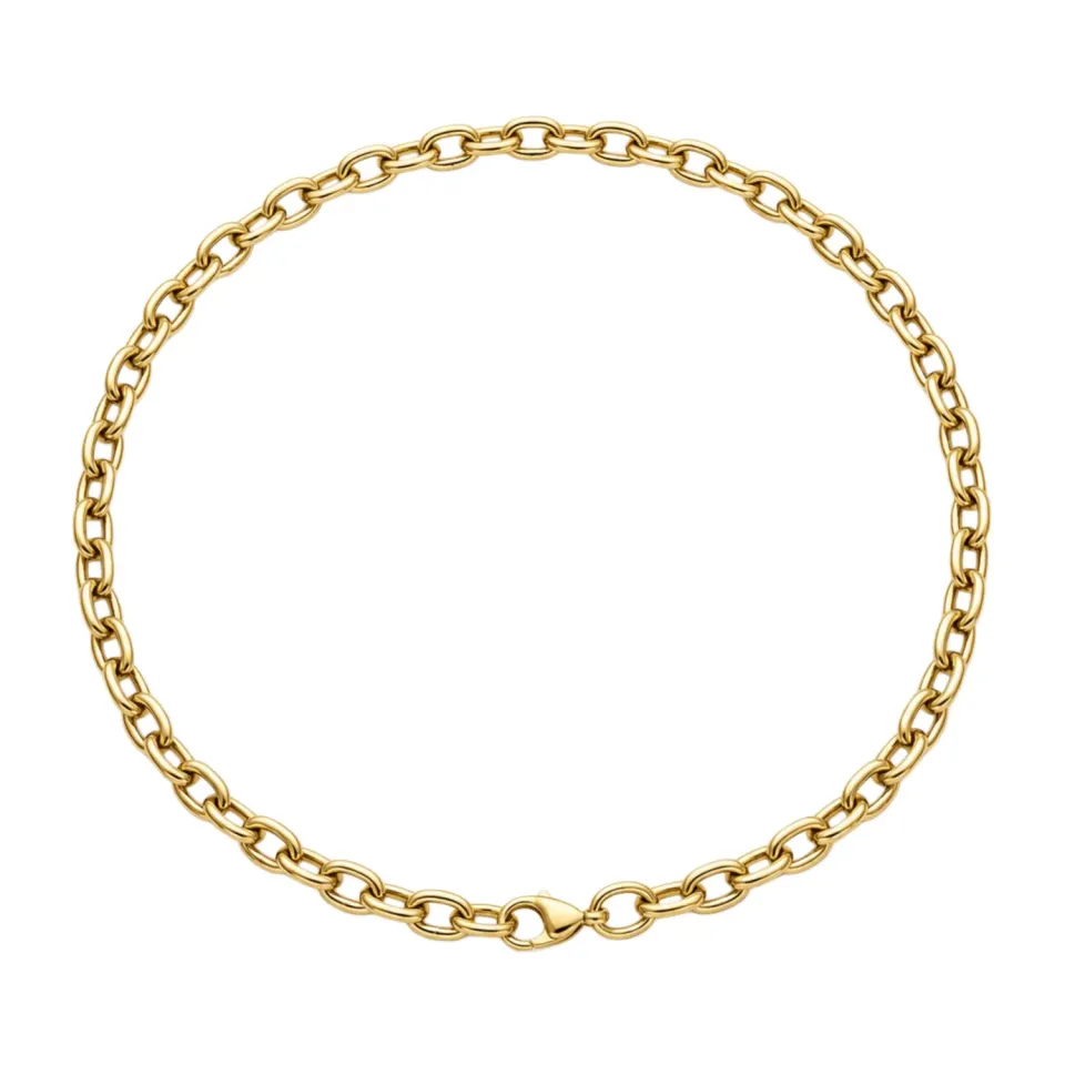 Juwelier Ripassa geelgouden schakelarmband