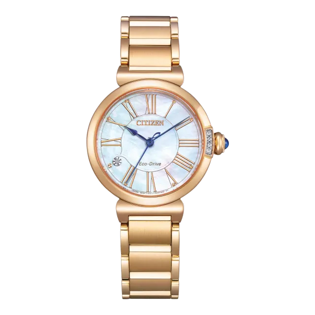 Juwelier Ripassa EM1063-89D horloge parelmoer staal